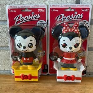 Mickey & Minnie Disney Bundle Funko Popsies Brand New, never opened